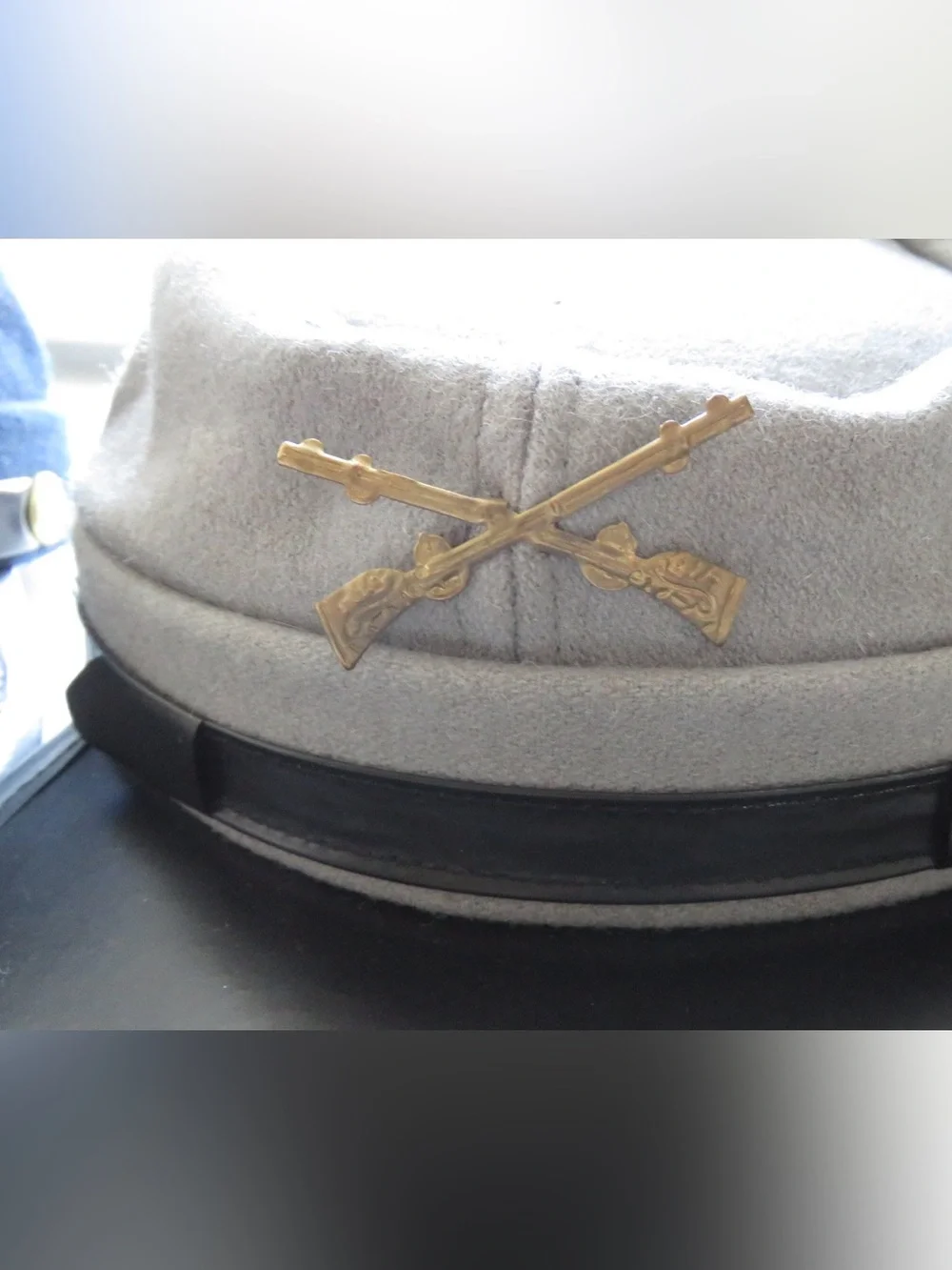 Civil War themed kids costume hats